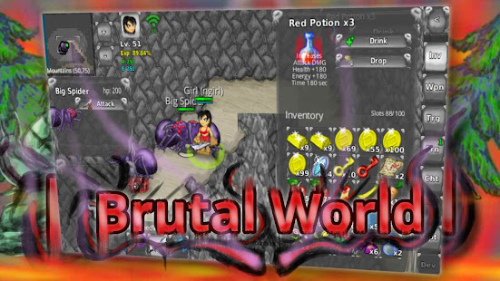 Brutal World online [2D MMORPG] (Early Access) 1.12 screenshots 4