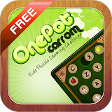 One Pot Carrom Kids Learn Free icon