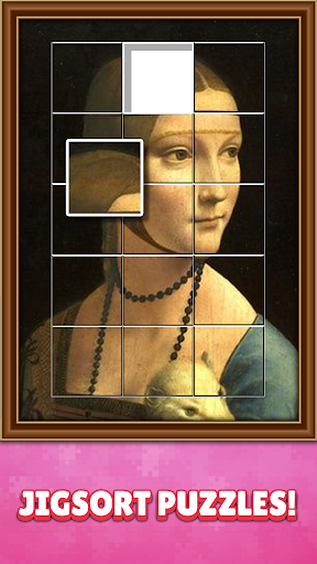 Android application Jigsort Art: Puzzle Adventure screenshort