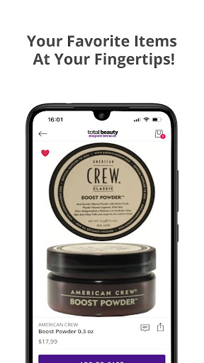 Total Beauty Experience Screen 3