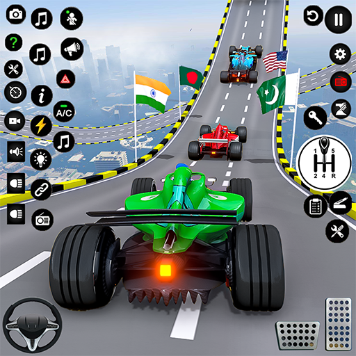 Formula Car Game: GT Car Stunt  Icon