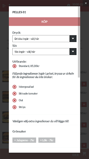 Pelles Burgare Strängnäs Screen 2