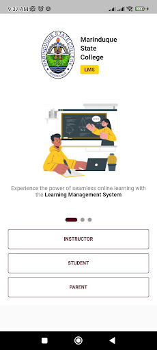 Android application MSC LMS Mobile screenshort