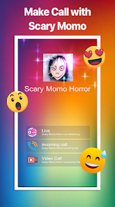 Video Call Scary Momo Horror