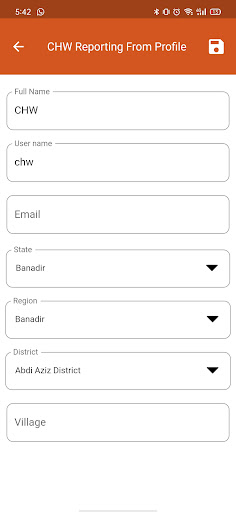 Health Data App Screen 2