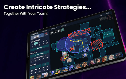 Android application VP Valorant Strategy & Lineups screenshort