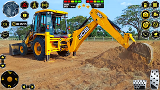 JCB Excavator Construction 3D - Screenshot 2