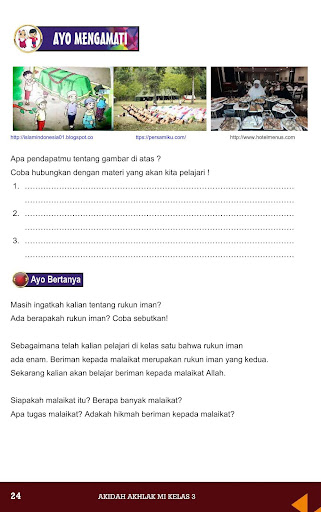 Akidah Akhlak MI Kelas III KSKK 2020