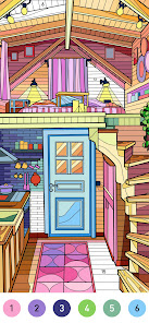 House Color - Paint by number 1.0.4 APK + Mod (Free purchase) for Android