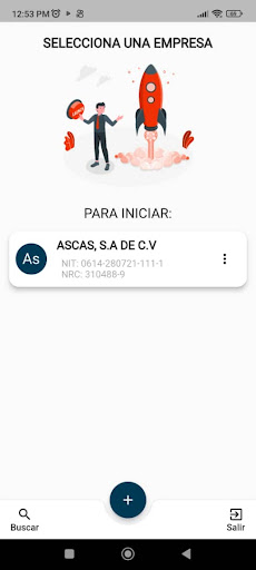 Haz Conta App/DTEs Screen 2