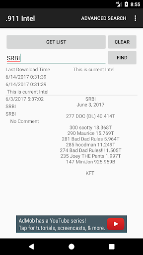 .911 Intel Screen 2