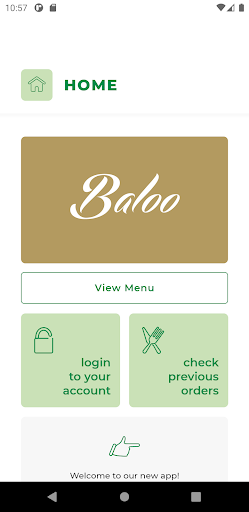 Android application Baloo screenshort