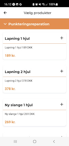 BikeRunner Screen 2