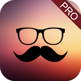 Mustache Photo Editor Pro for Men 2018 icon