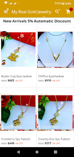 My Real Gold Jewelry LLC Screen 3
