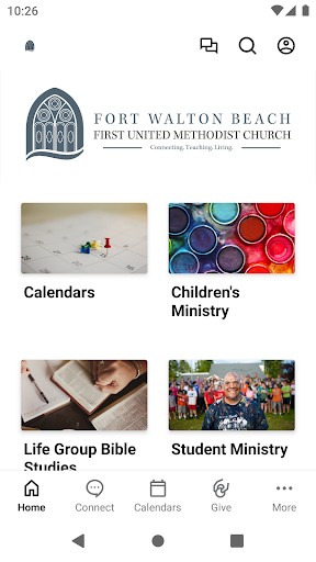 Android application Fort Walton Beach FUMC screenshort