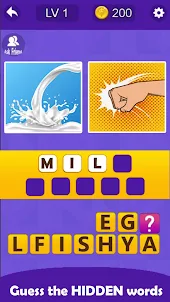 2 Pics 1 Word - Guessing Word