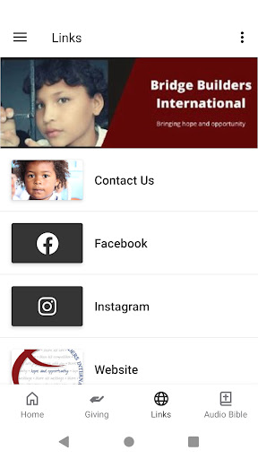Bridge Builders International Screen 2