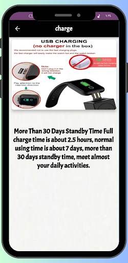 Android application Fogutune Smart Watch guide screenshort