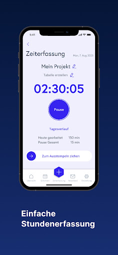 mycompleet time Screen 3