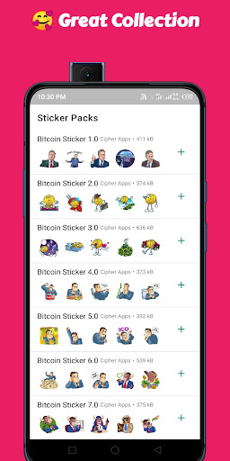 Bitcoin Stickers for WA Screen 2