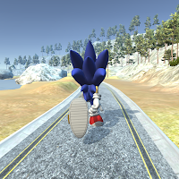Blue Hedgehog Faster Runner