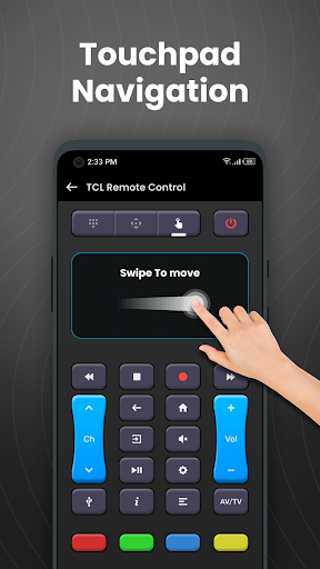 Smart TV Remote Control Screen 3