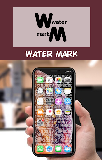 Android application watermark screenshort