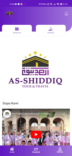 Android application ASSHIDDIQ UMROH screenshort