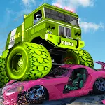 Cover Image of Download Merge Truck Robo Monster Truck  APK