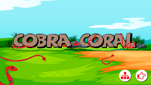 Qr code do aplicativo Cobra Coral para celulares e tablets.