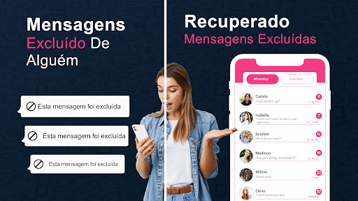 Visualização do aplicativo