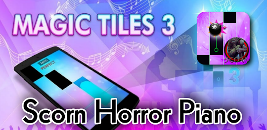 Scorn Horror Piano Tiles game
