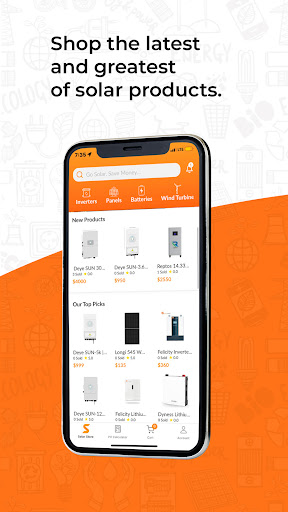 Solar Store Screen 2