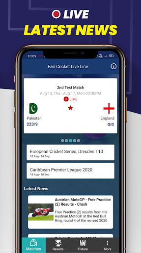Fair Cricket Line : Live Score 6