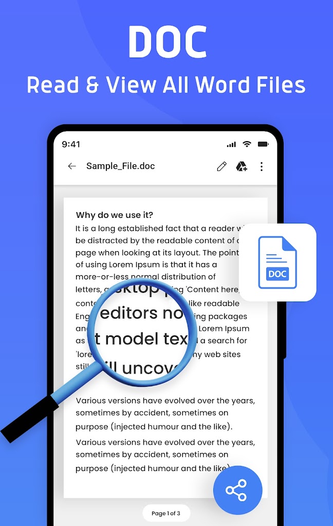 Document Reader PDF Word & XLS Screenshot 10 Document Reader PDF Word & XLS Screenshot 10