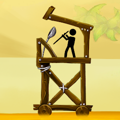 The Catapult - Stick man Throw Download gratis mod apk versi terbaru