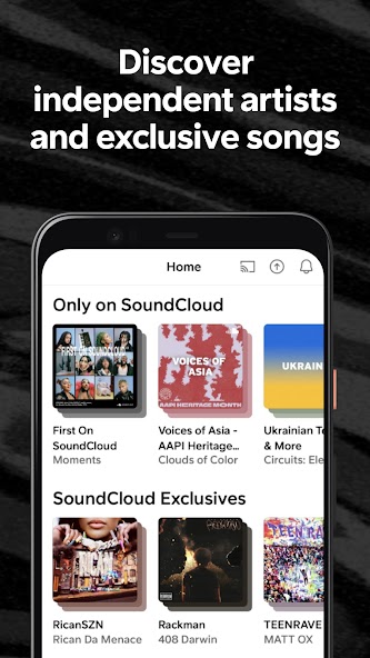SoundCloud: Play Music & Songs banner