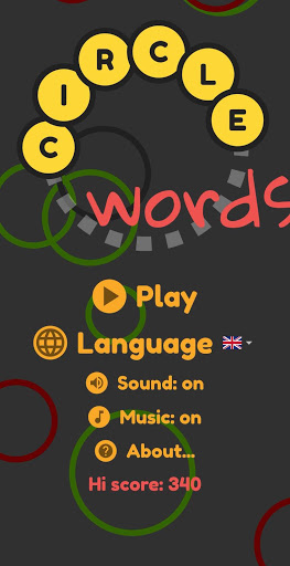 Circle Words Screen 2