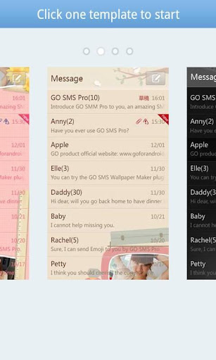 GO SMS Pro Theme Maker plug-in Screen 2