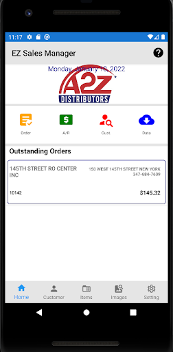 Android application App For A2Z screenshort