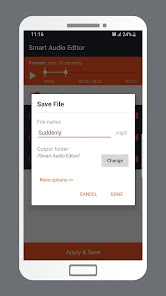 Screenshot 24 Smart Audio Effects & Filters android
