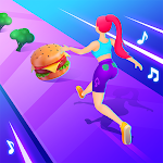 Cover Image of Tải xuống Beat Fit: Food & Running Game 1.0.0 APK