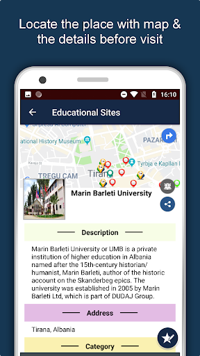 Tirana Travel & Explore, Offli Screen 2