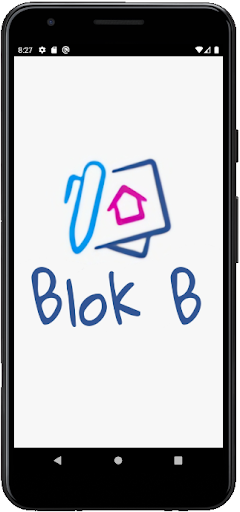 Android application Blok B screenshort