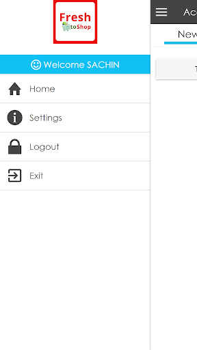 Fresh to Shop - Delivery App Screen 2