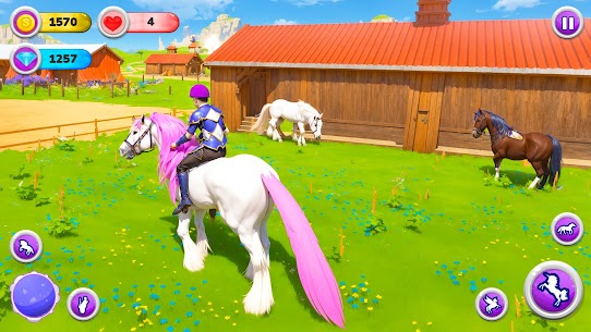 Unicorn Horse Stable Care Game 4