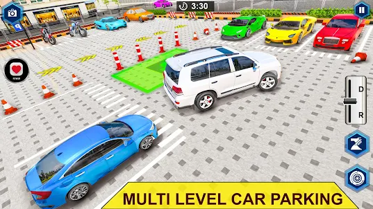 Suv Prado car Parking games 3d