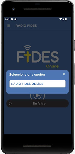 Radio Fides Online Screen 3