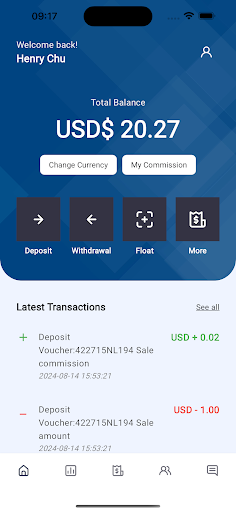 ContiPay Agent Screen 2